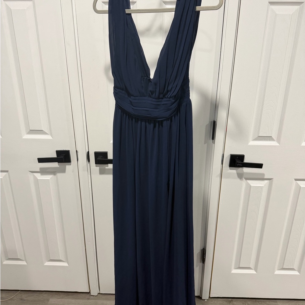 Nordstrom Deep Blue Maxi Dress